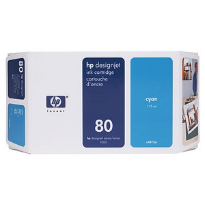 Mực in HP 80 350-ml Cyan Ink Cartridge (C4846A)